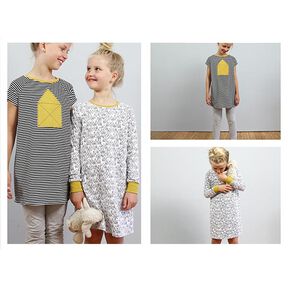 Pyjama universel pour filles LUCA | Patron prêt à découper | 86-152, 