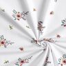 GOTS Jersey coton Fleurs éparses | Poppy Fabrics – blanc,  thumbnail number 3
