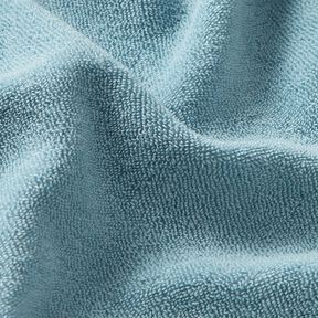 Tissu éponge Stretch Uni – bleu clair, 