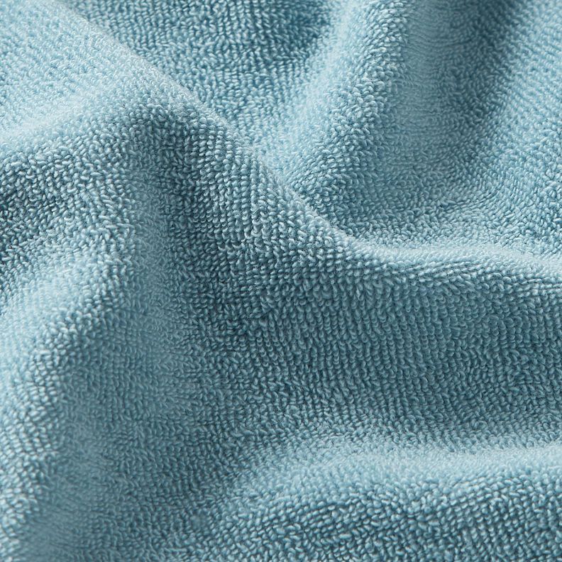 Tissu éponge Stretch Uni – bleu clair,  image number 2