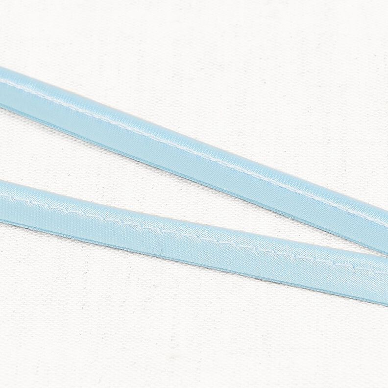 Satin Galon passepoil [10 mm] – bleu clair,  image number 1