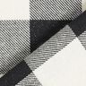 Tissu en coton Carreaux lurex – noir/blanc,  thumbnail number 5