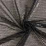 Tissu pailleté à rayures verticales – noir,  thumbnail number 3