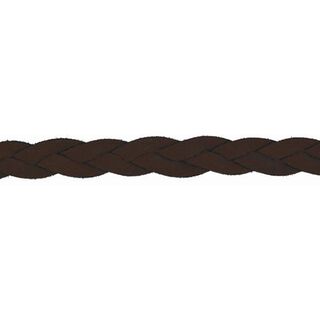 Cordon tressé [ 10 mm ] – chocolat, 
