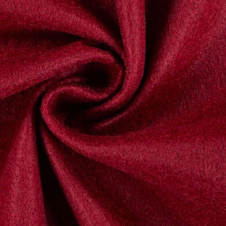 Feutrine 90 cm / épaisseur de 1 mm – rouge bordeaux,  image number 2