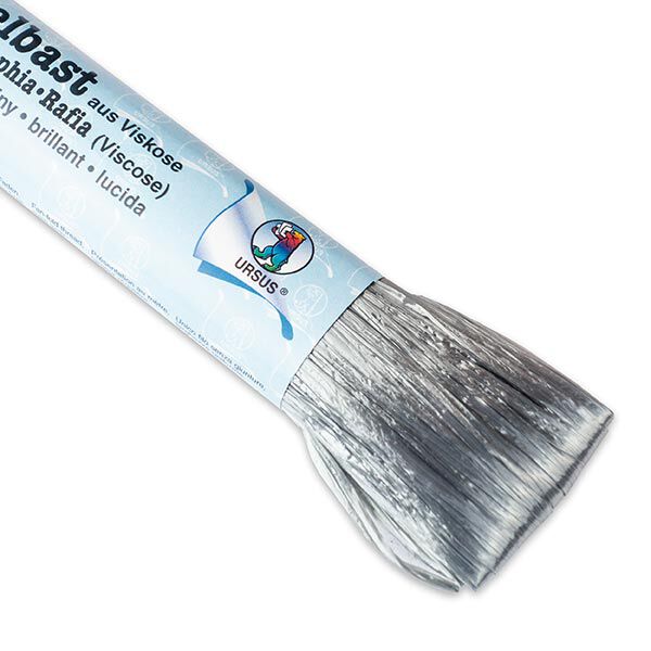 Raphia élégant [ 30 m ] – argent,  image number 1