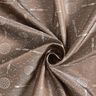 Tissu de doublure Jacquard Cibles et flèches – gris/or,  thumbnail number 3