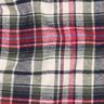 Flanelle coton Karo | Poppy Fabrics – olive/rouge,  thumbnail number 2