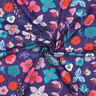 Popeline coton Meadow Flower Impression numérique | Nerida Hansen – prune/bleu aqua,  thumbnail number 3