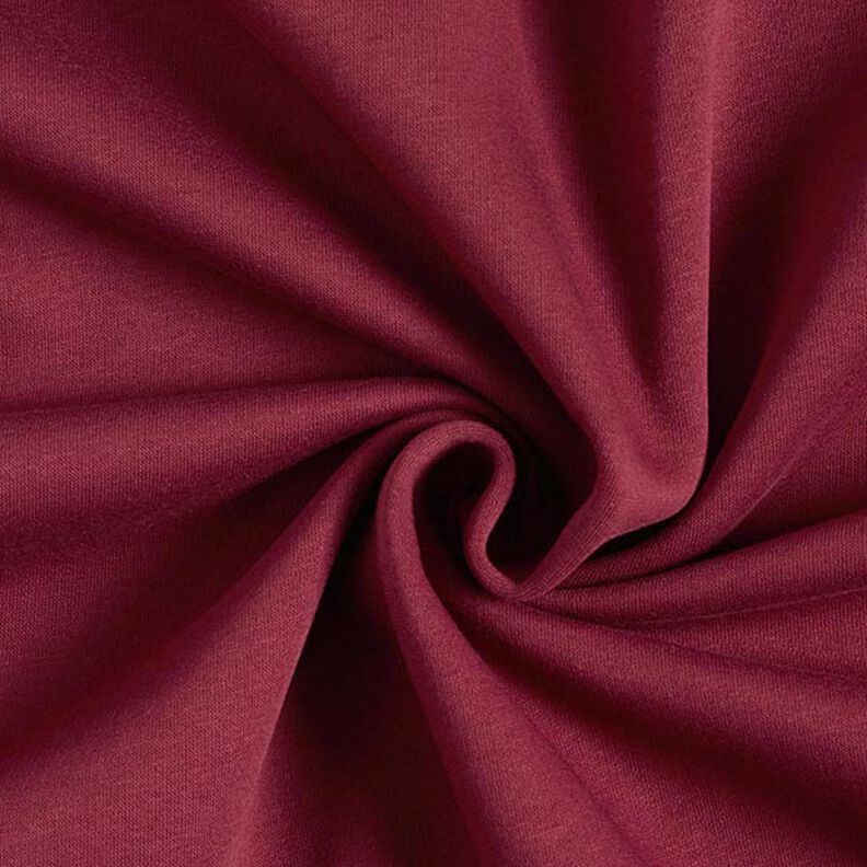Sweatshirt gratté – rouge bordeaux, image number 1