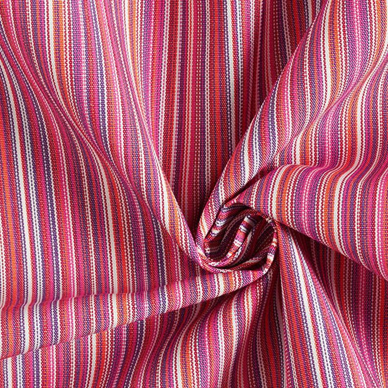 Toile pour store banne Rayures fines – rose intense/lilas,  image number 3