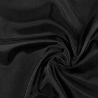 Taffetas de doublure uni – noir, 