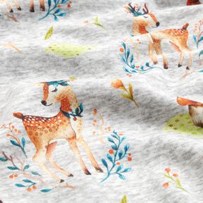 Polaire alpin cerf romantique – argent/nature, 