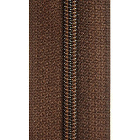 Fermeture éclair infinie [3 mm] Plastique | Prym – marron foncé, 