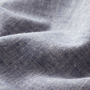 Coton et lin Chiné – bleu marine, 