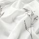 Tissu pour voilages Voile Herbes fines 295 cm – blanc/noir,  thumbnail number 2