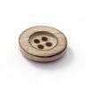 Bouton en bois 4 trous – nature,  thumbnail number 2