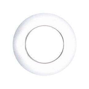Anneau de rideau œillets clic-clac, mat [Ø 40mm] – blanc, 