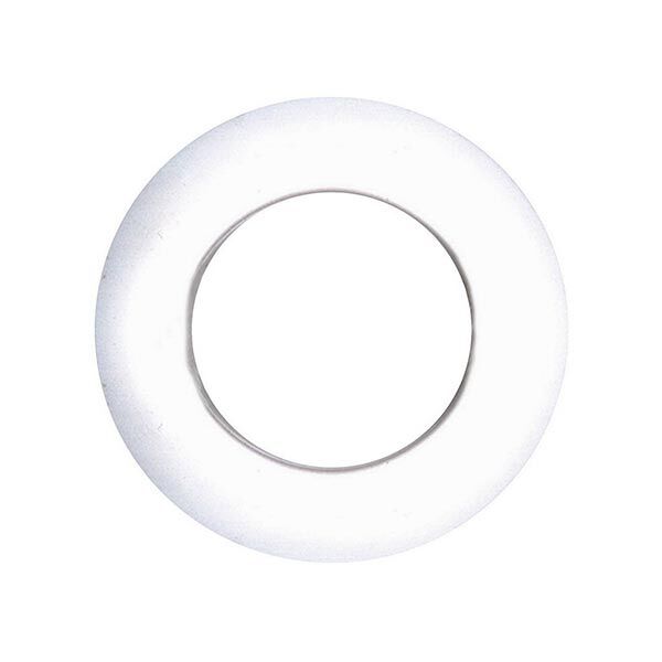 Anneau de rideau œillets clic-clac, mat [Ø 40mm] – blanc,  image number 1