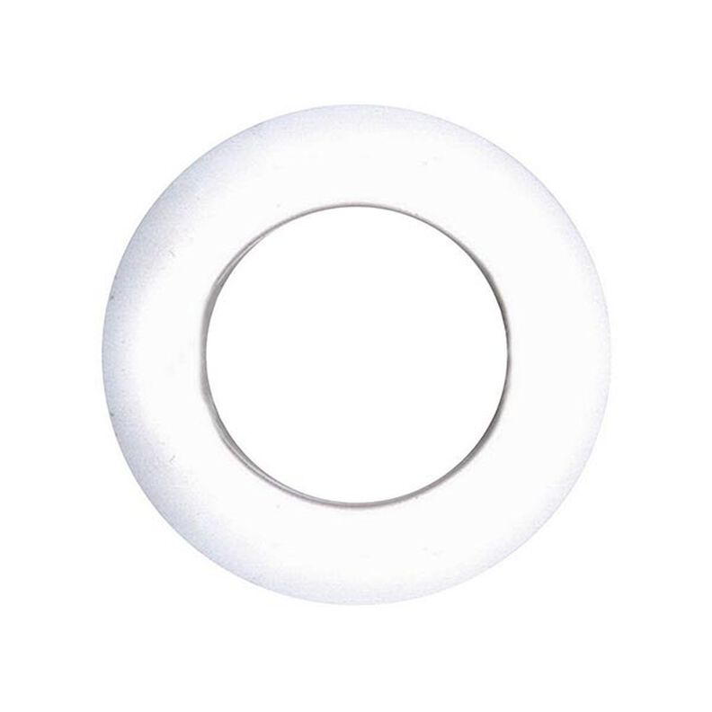 Anneau de rideau œillets clic-clac, mat [Ø 40mm] – blanc,  image number 1
