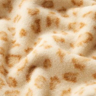 Polaire pelucheux Leo – beige clair/caramel, 