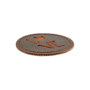 Pièce décorative Amour [ Ø 25 mm ] – beige, 