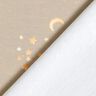 Jersey coton Ciel étoilé Impression numérique – taupe clair,  thumbnail number 4