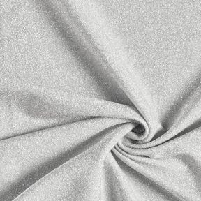 Jersey scintillement Lametta Glamour – argent métallique, 