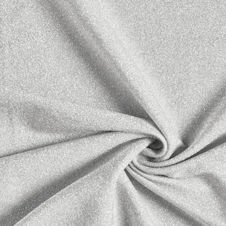 Jersey scintillement Lametta Glamour – argent métallique,  image number 1