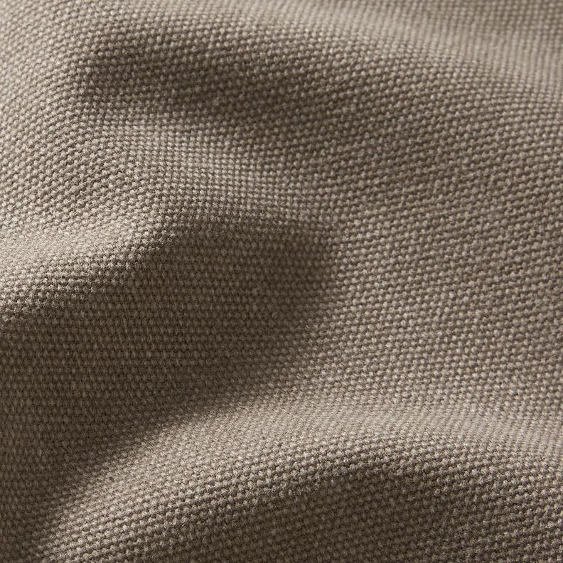 Tissu de décoration Canvas ciré – taupe,  image number 2