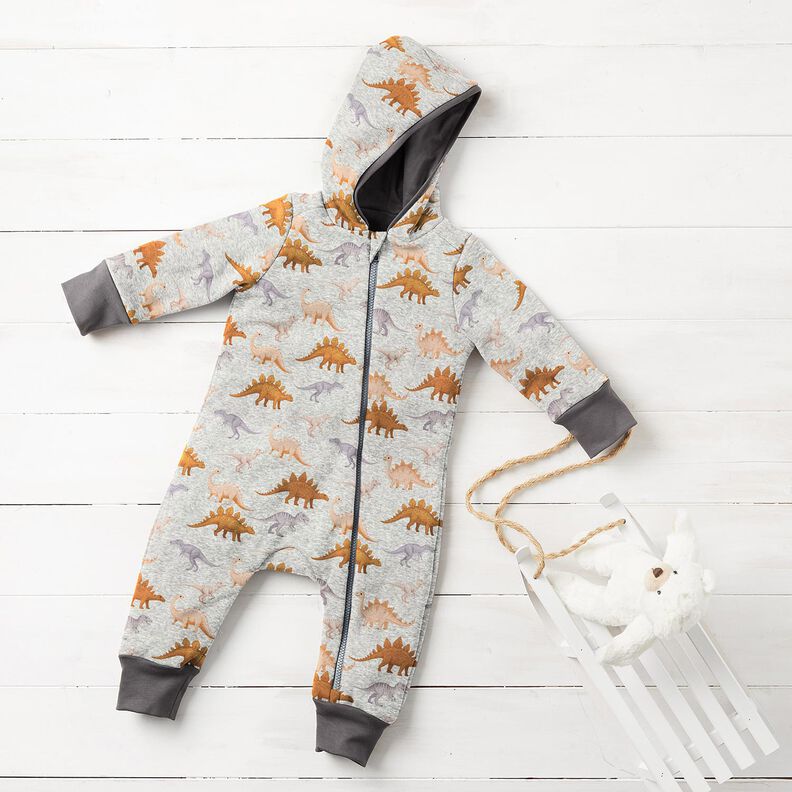 Polaire alpin Dinosaures – nature/caramel, image number 6