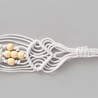 Perles Ceinture – blanc/écru, 