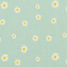 Jersey gaufré marguerites – menthe clair,  thumbnail number 1