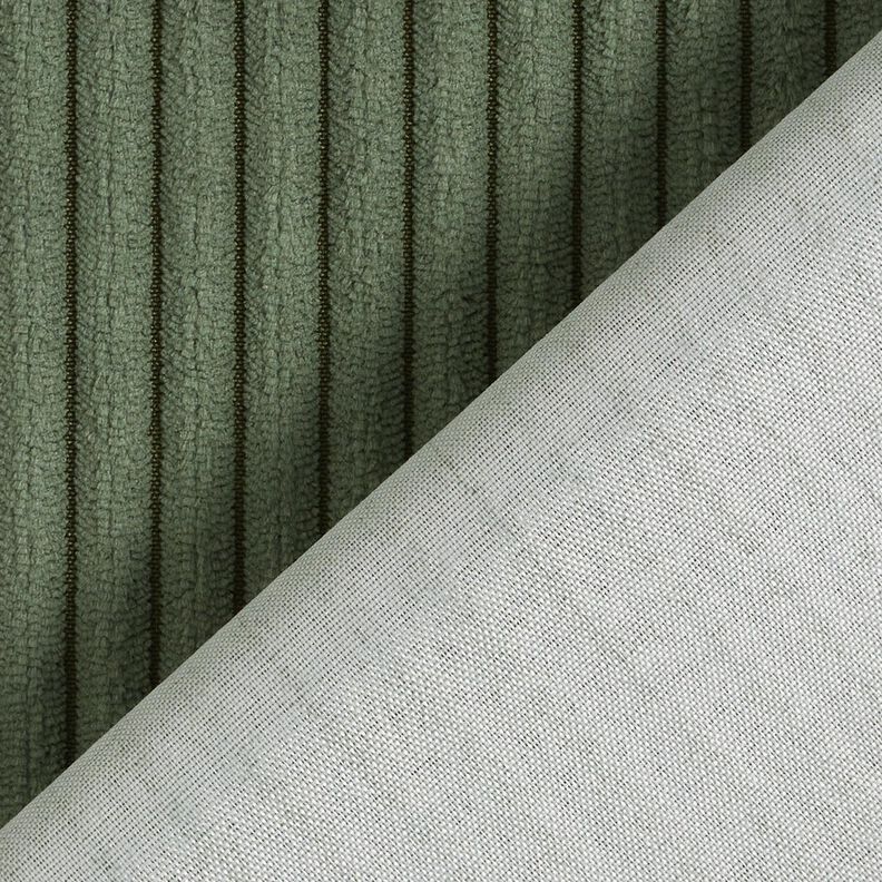 Tissu de revêtement velours côtelé doux – pin foncé,  image number 4