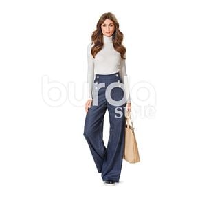 Pantalon, Burda 6573, 