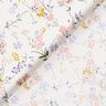 Popeline de coton Fleurs délicates – blanc/mauve,  thumbnail number 4
