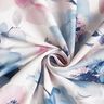 Tissu de d&eacute;coration Semi-panama grandes fleurs &agrave; l'aquarelle &ndash; blanc/violet pastel,  thumbnail number 3