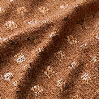 Maille Coffrets à paillettes – caramel, 