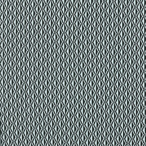 Jersey romanite Zigzag – bleu clair/noir, 