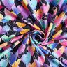 Jersey coton Cœurs multicolores | Glitzerpüppi – noir,  thumbnail number 3