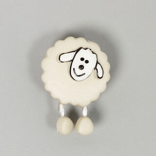 Bouton en plastique, Sheep 14, 