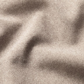 Tissu rideau thermique Mélange délicat – marron clair, 