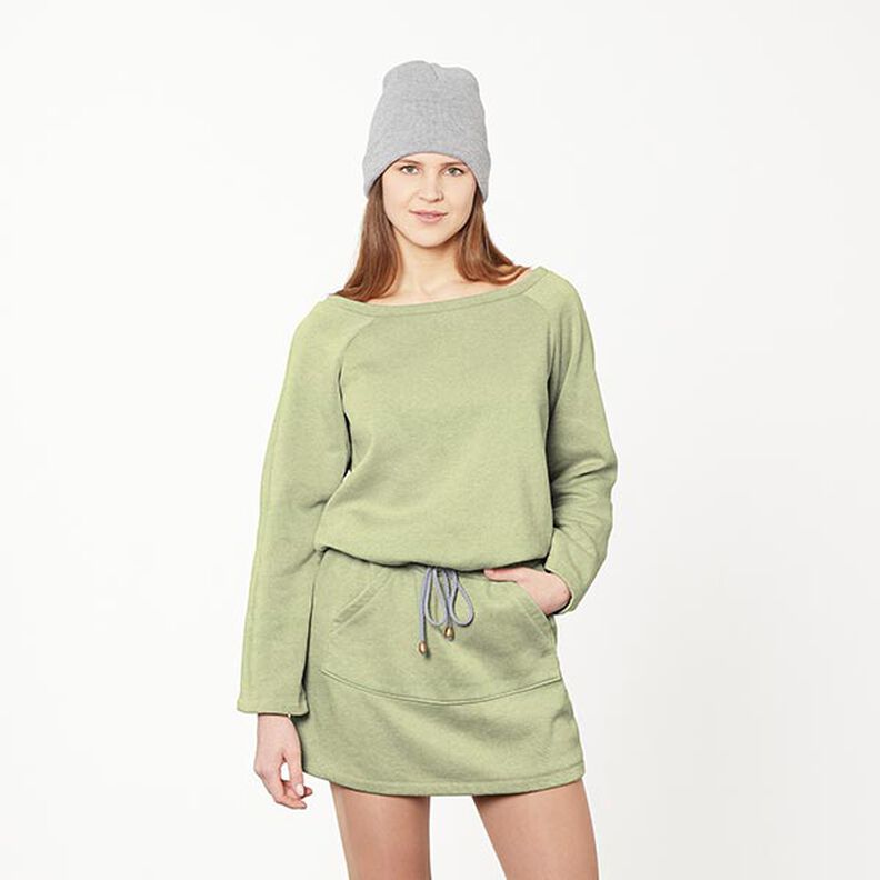 Sweatshirt gratté – pistache, image number 7