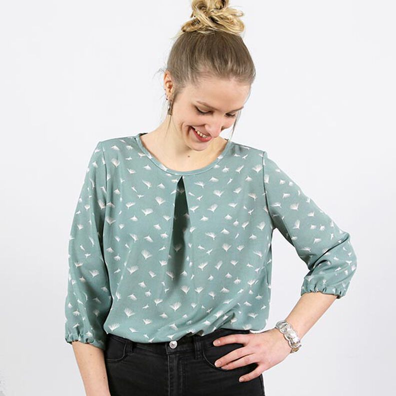 FRAU SUKI - Blouse à enfiler à pli creux, Studio Schnittreif | XS - XXL,  image number 6