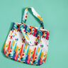 Sacs Panel Canvas Arcs multicolores design scandinave – nature/jaune curry,  thumbnail number 7