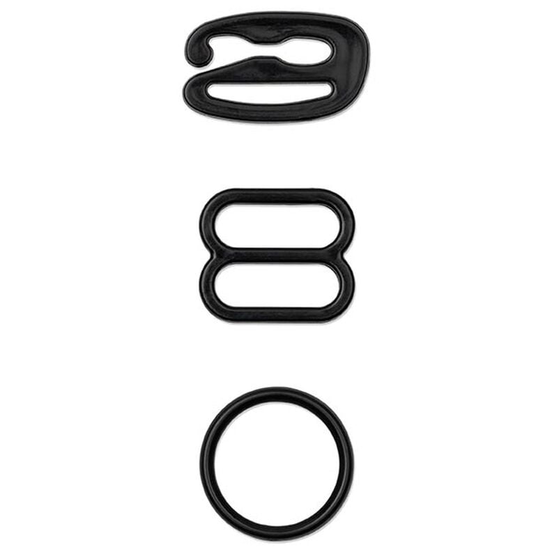 Accessoire de soutien-gorge [ Dimensions :  14 mm ] | Prym – noir,  image number 2
