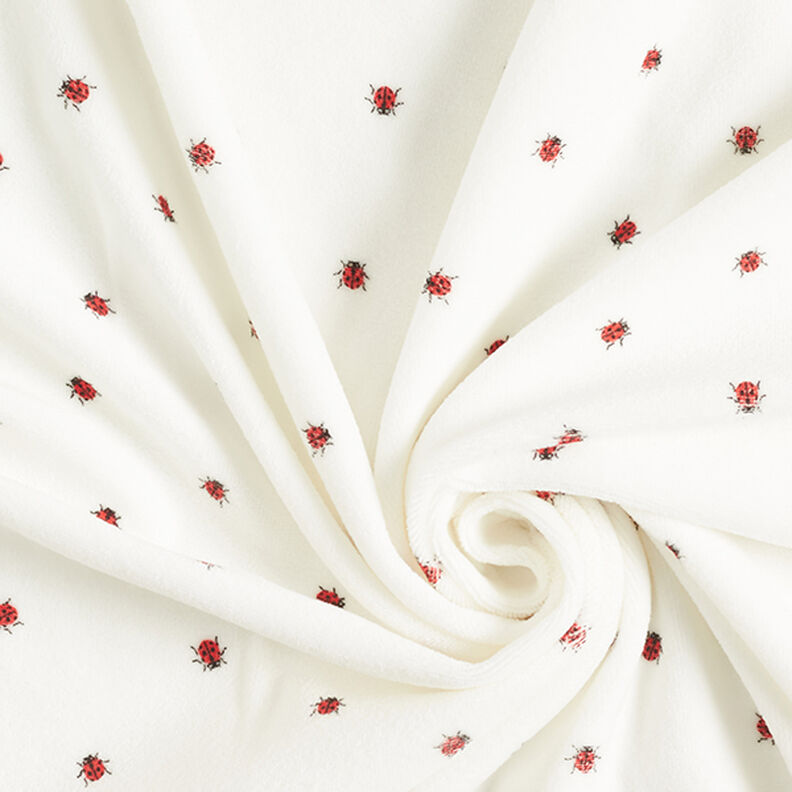 Tissu Nicki Coccinelles – écru,  image number 3
