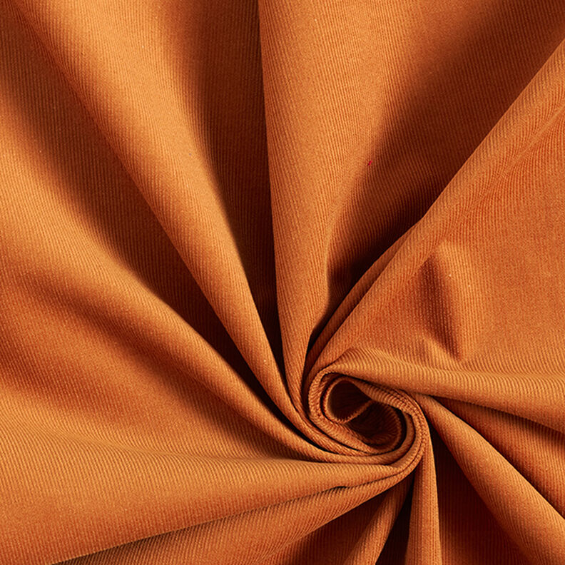 Velours milleraies Uni – caramel,  image number 1