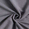 Bambou Tissu double gaze de coton Structure – gris,  thumbnail number 1