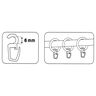 Crochets à clip [6 mm] 10 pcs – transparent | Prym,  thumbnail number 4